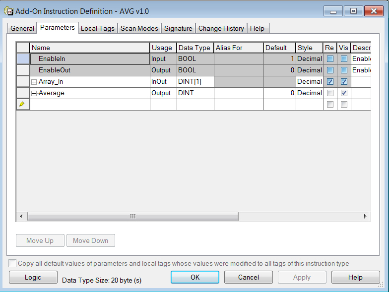 Handling Different Array lengths with One AOI.